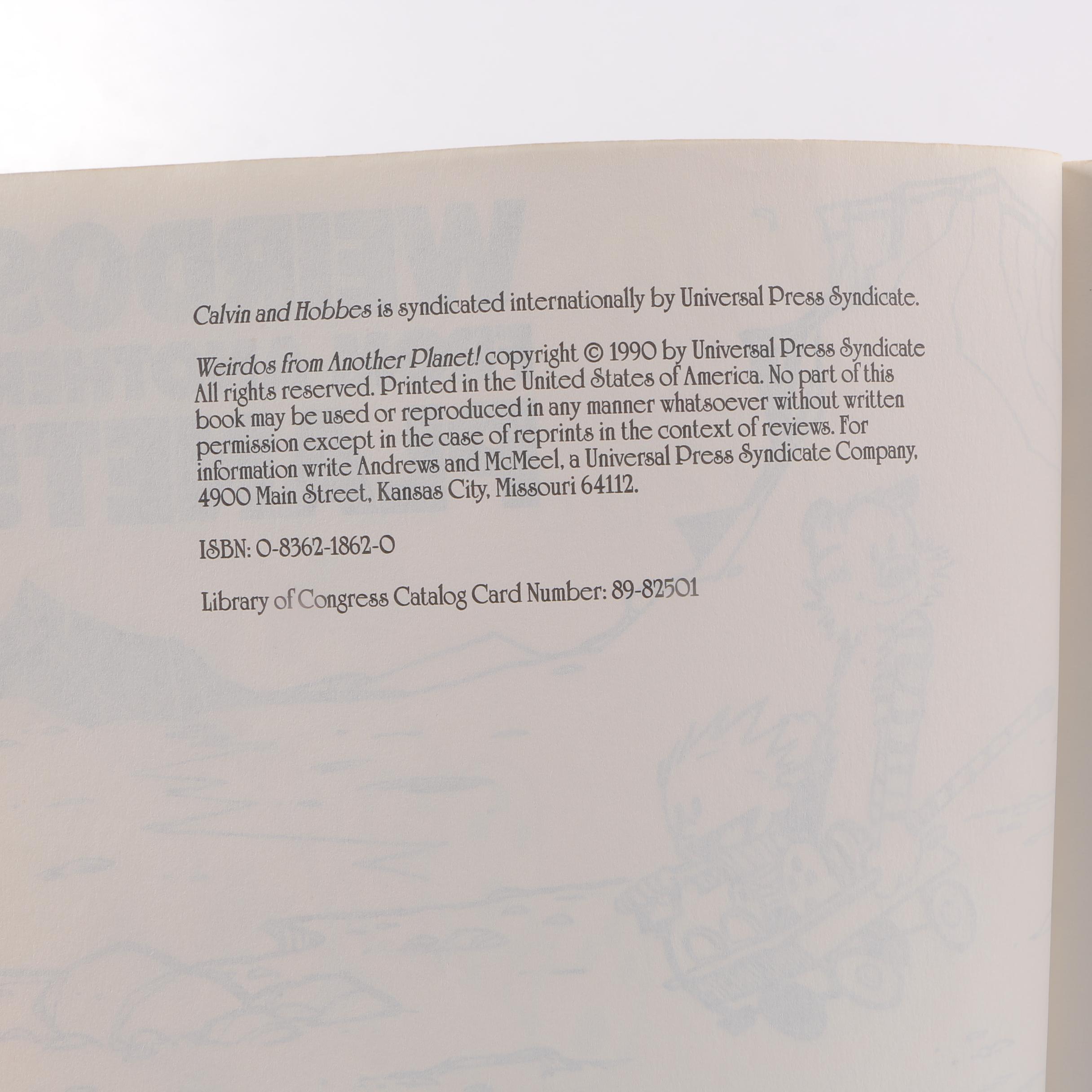 Calvin and Hobbes Books