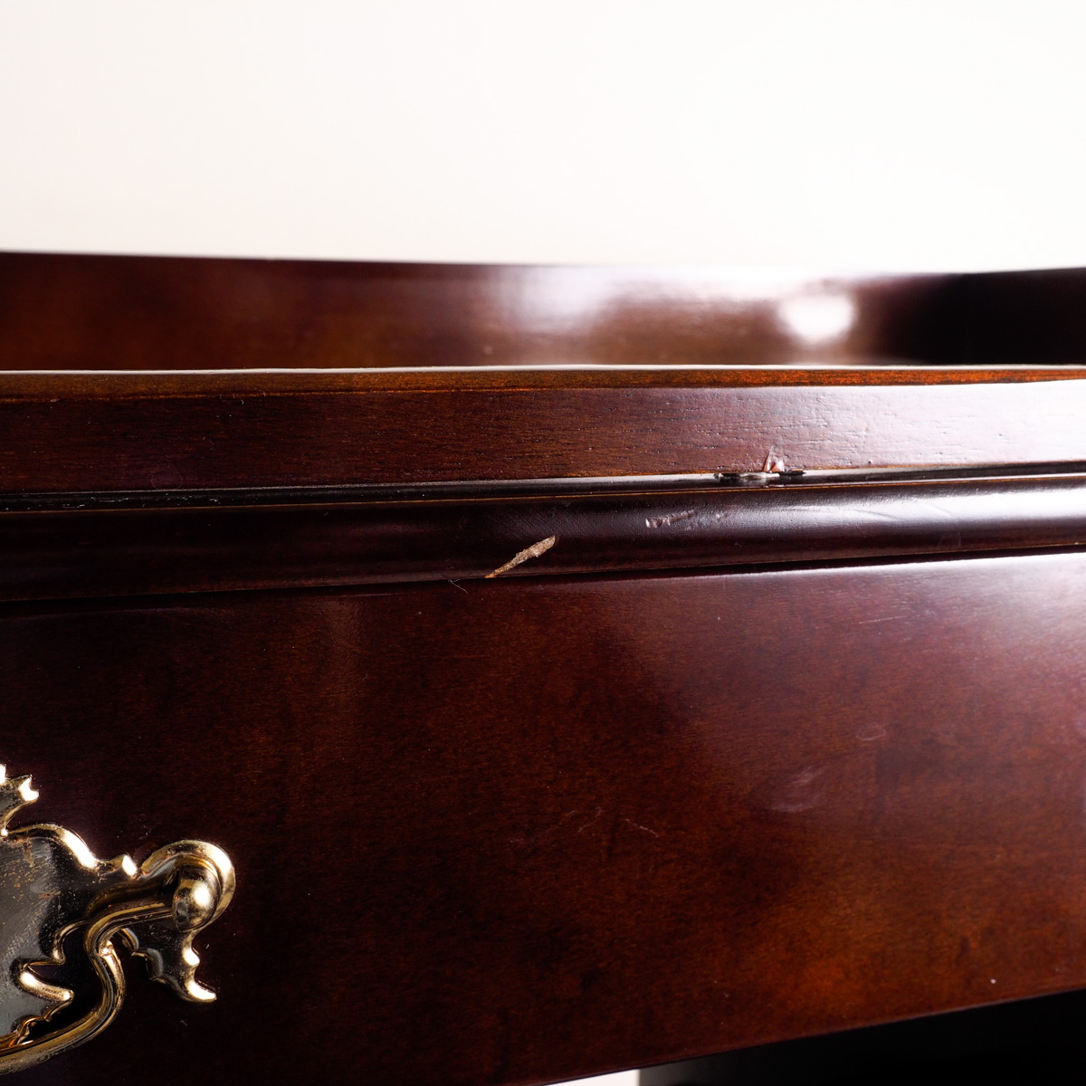 Vintage Tray Top Bar Cart