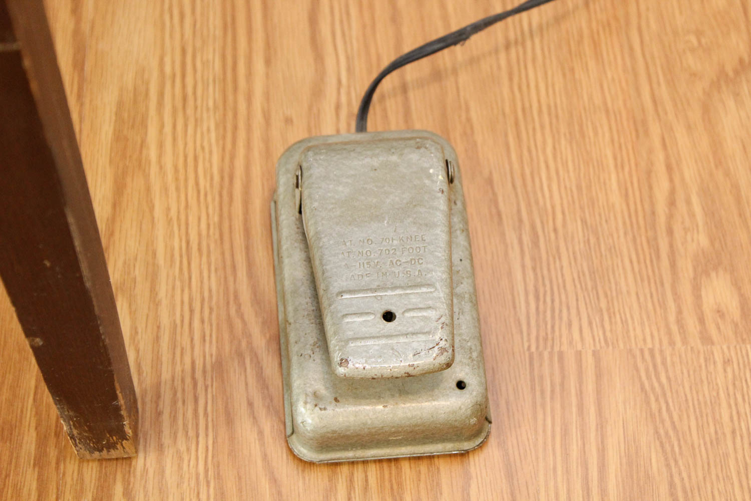 Sears Kenmore Sewing Machine and Wooden Table