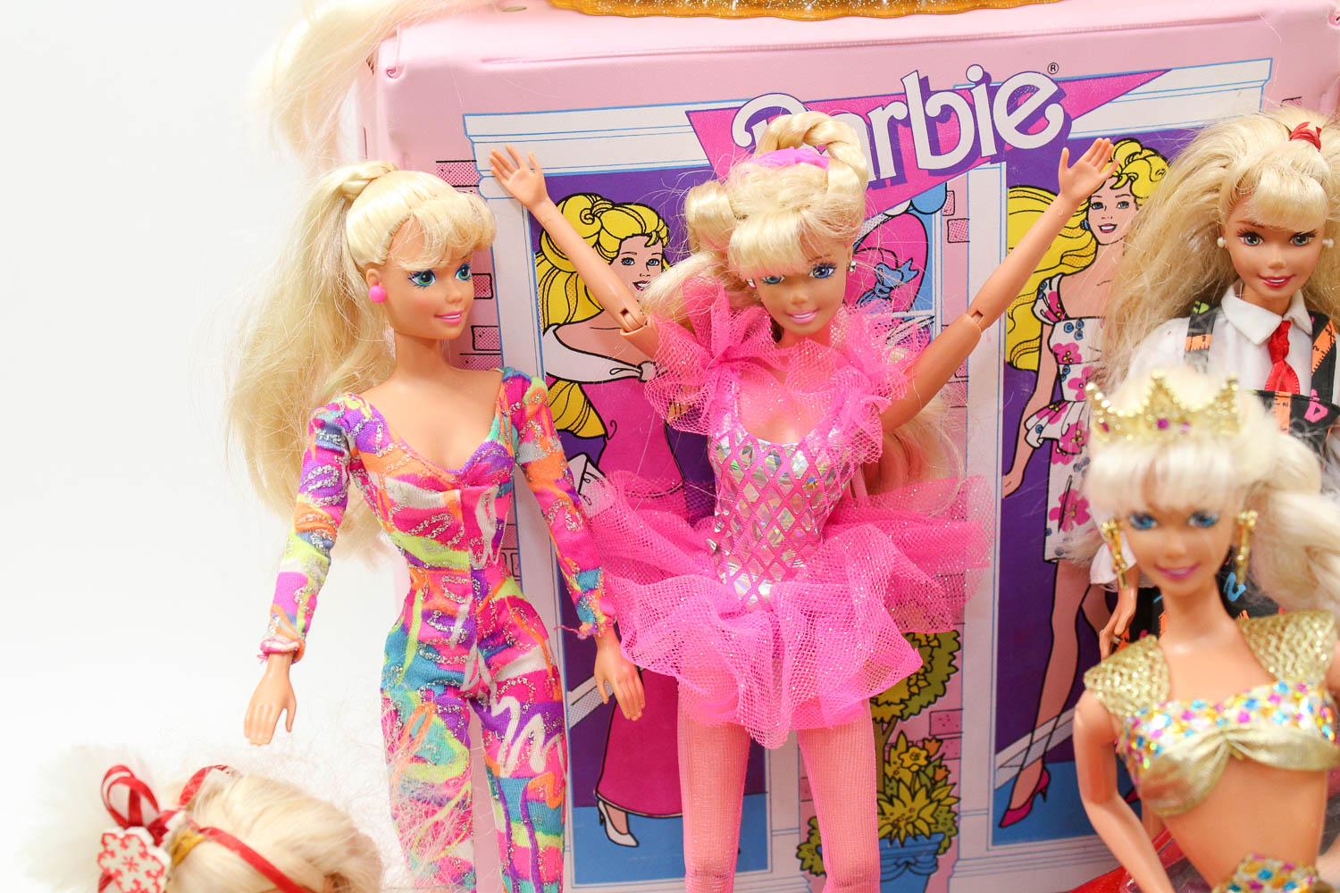 Vast Assortment of Vintage Barbie Collection, Car and Closet