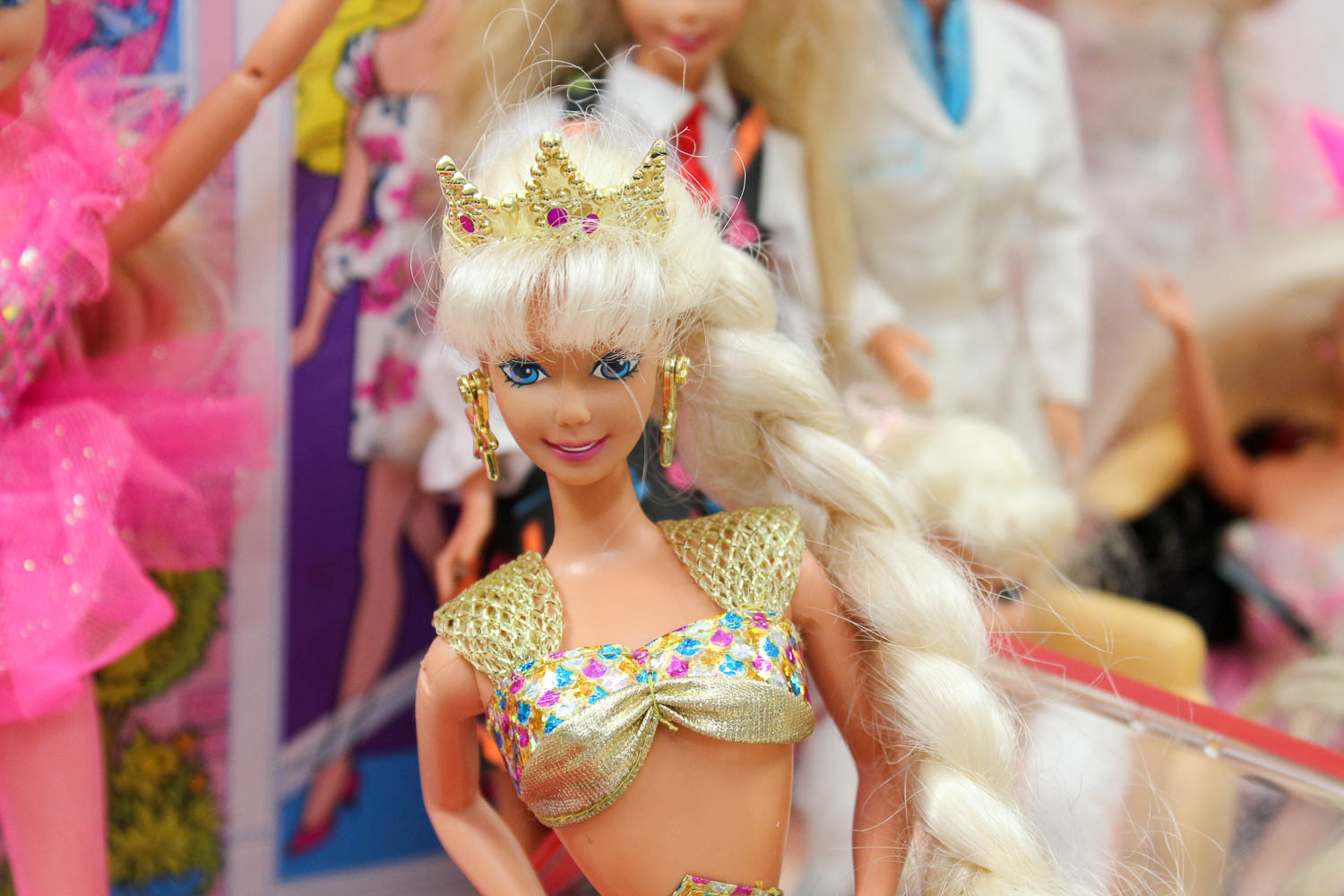 Vast Assortment of Vintage Barbie Collection, Car and Closet