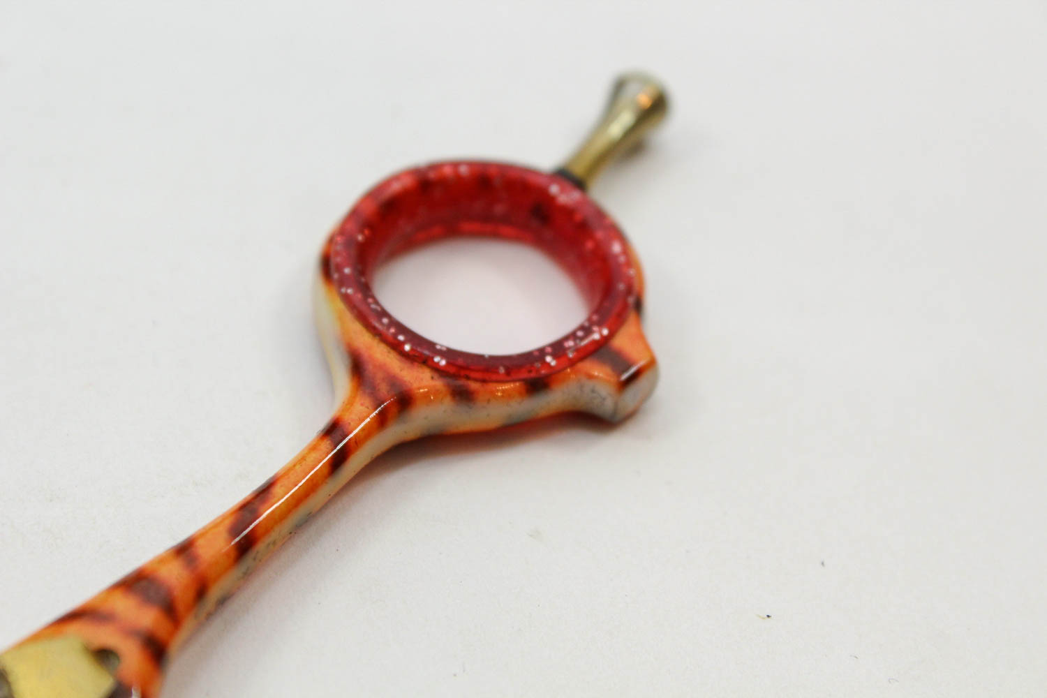 Pair of Body Toolz Animal Print Haircutting Shears with Protective Case