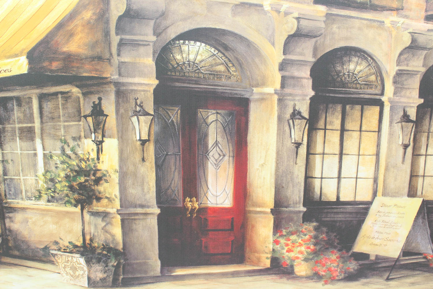 Italian Bistro Canvas