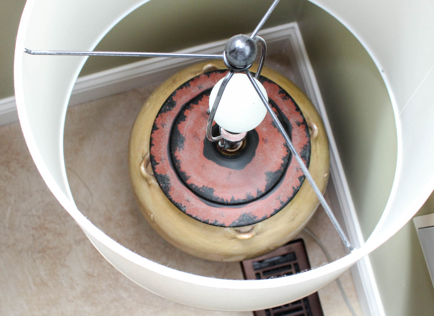 Pair of Pottery Barn "Courtney" Ceramic Table Lamps