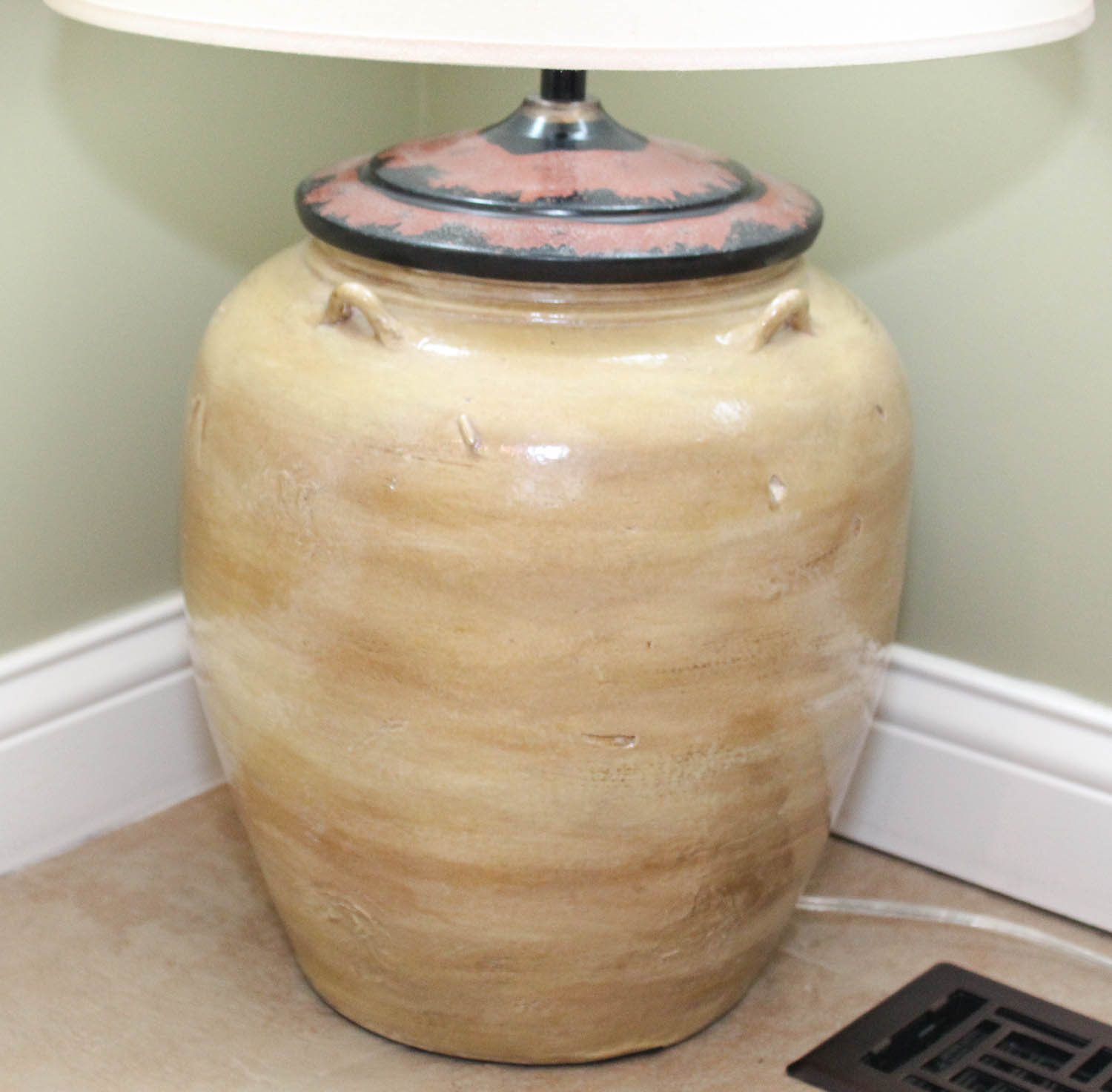 Pair of Pottery Barn "Courtney" Ceramic Table Lamps