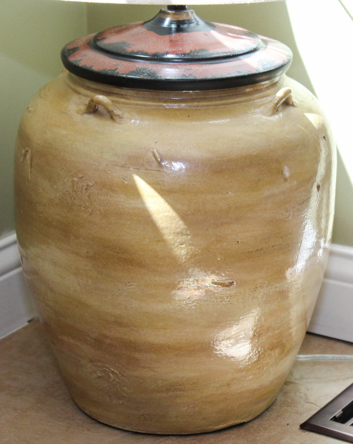 Pair of Pottery Barn "Courtney" Ceramic Table Lamps