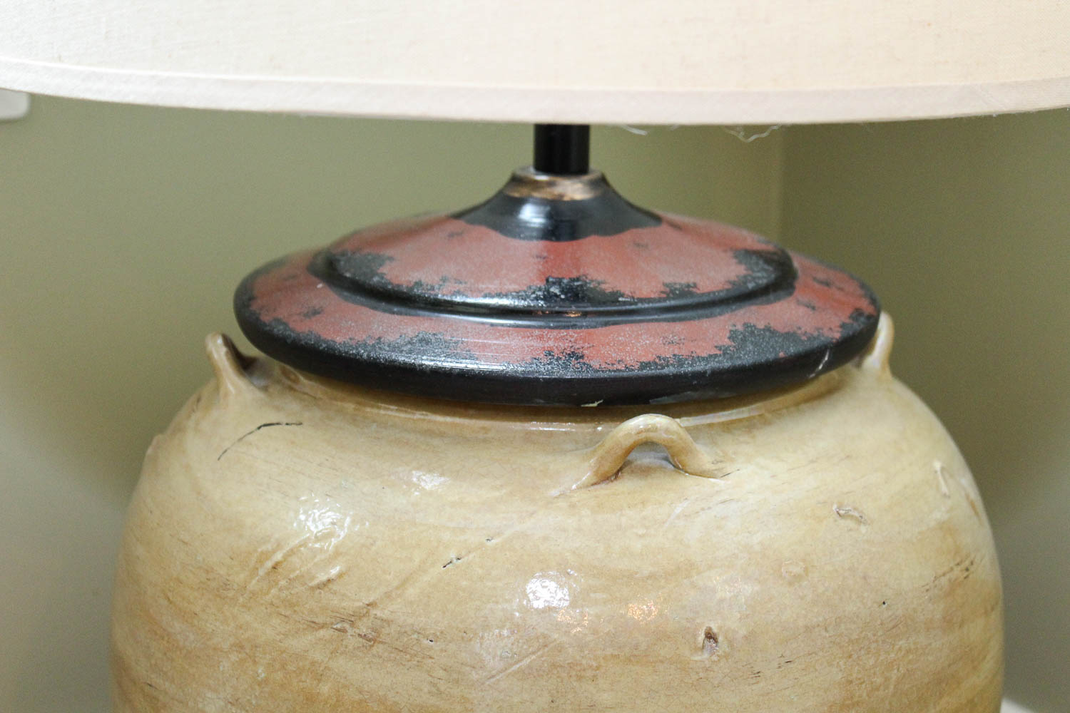 Pair of Pottery Barn "Courtney" Ceramic Table Lamps