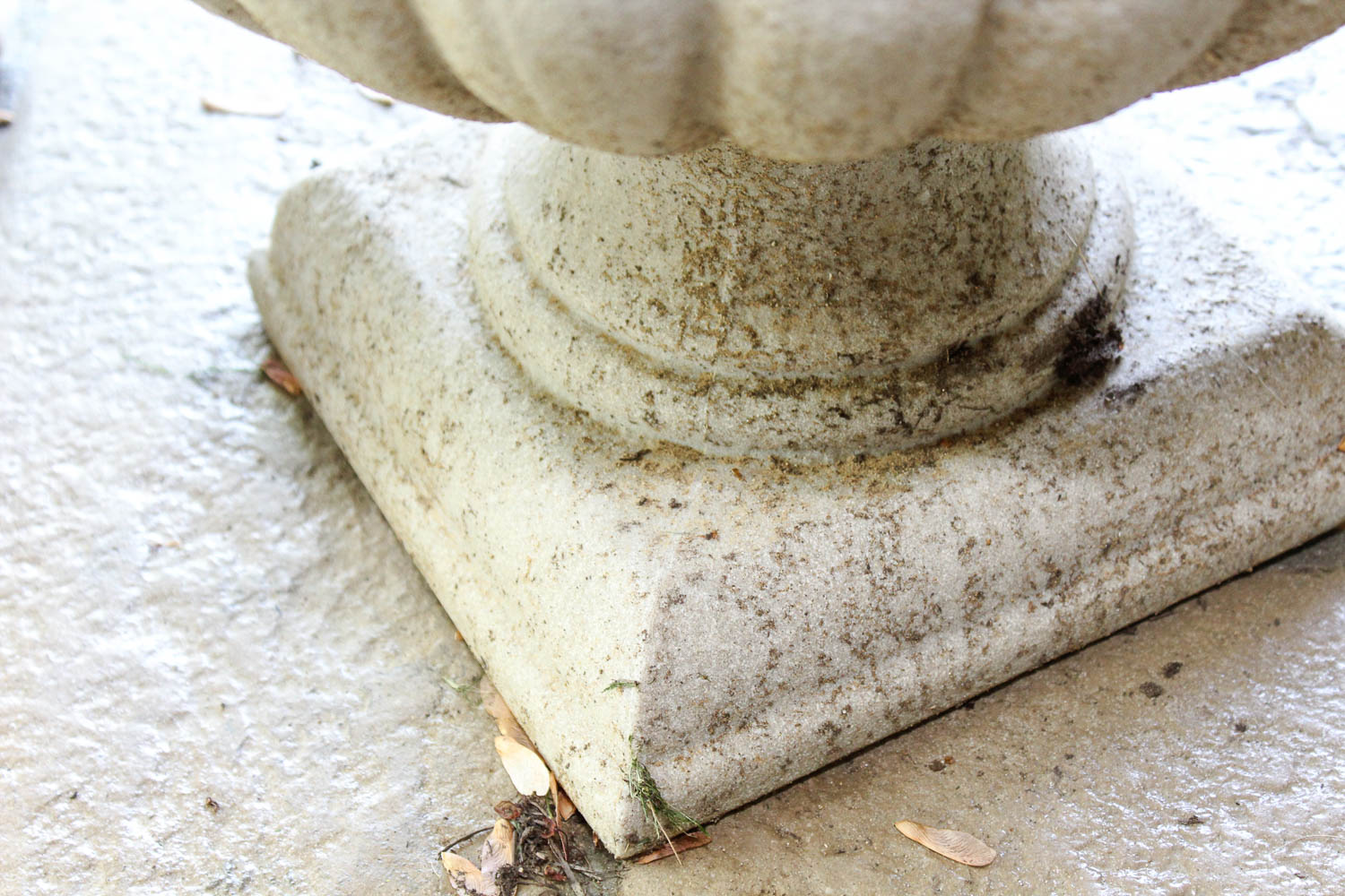 Pair of Faux Stone Planters