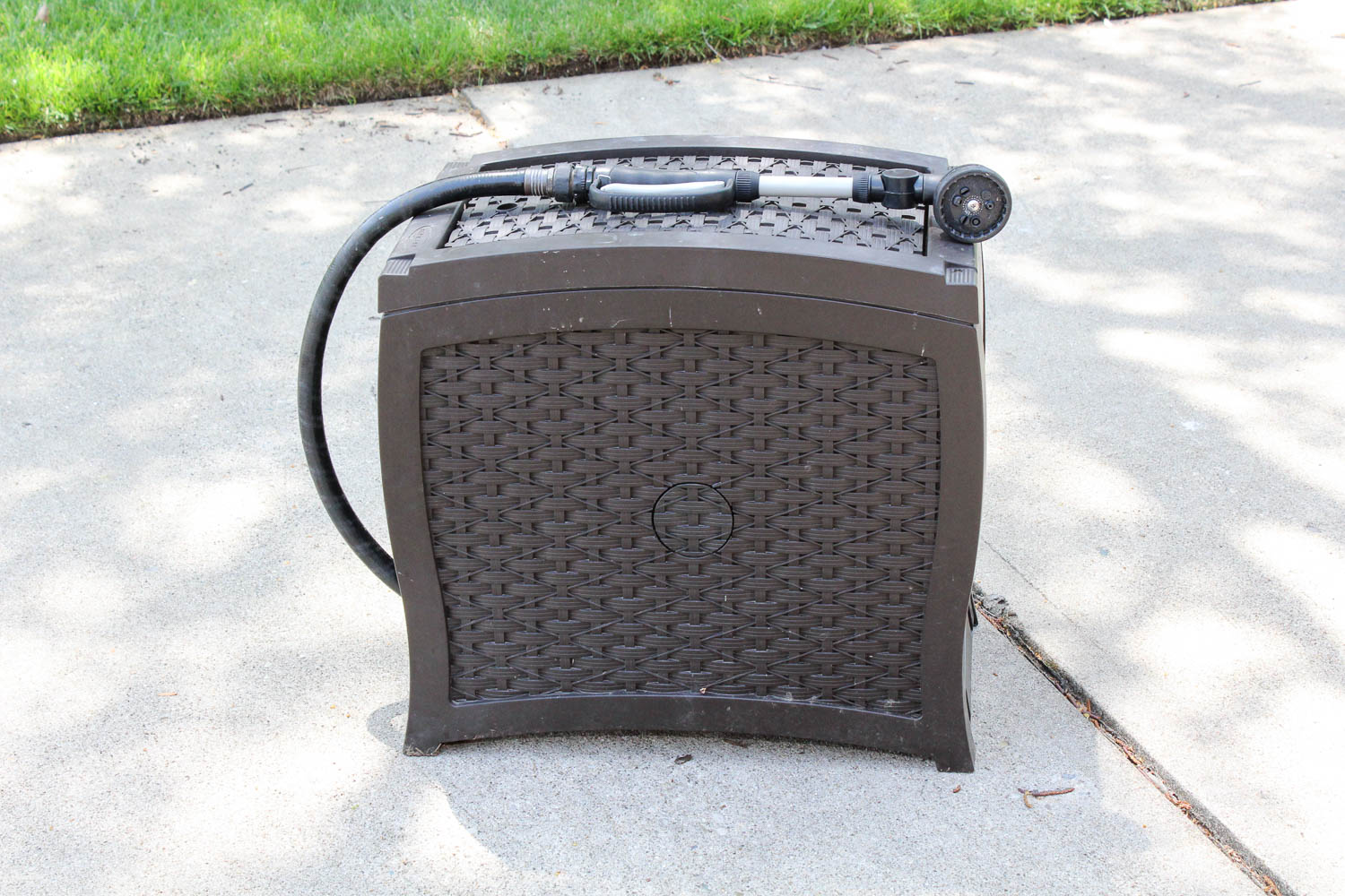 Suncast Touch & Go Hose Reel and Hose