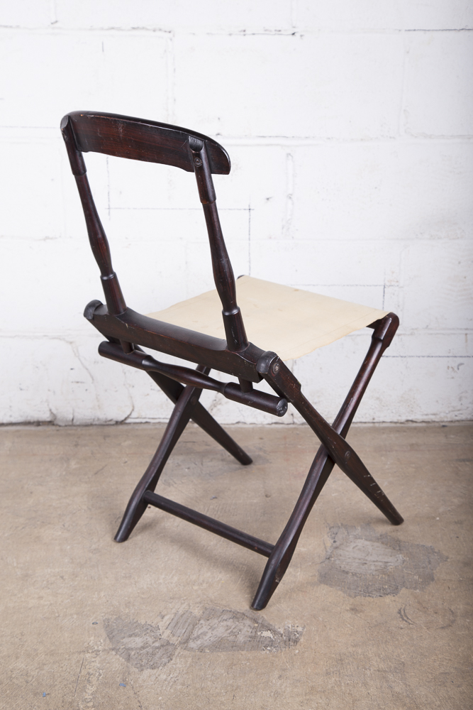 Readsboro Chair Manufacturing Co. Civil War Style Folding Camp Chair