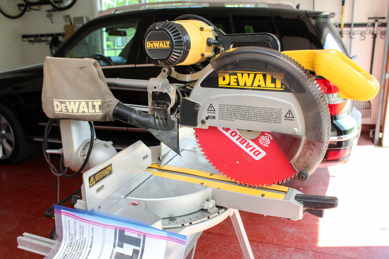 DeWalt DW708 Sliding Compound Saw