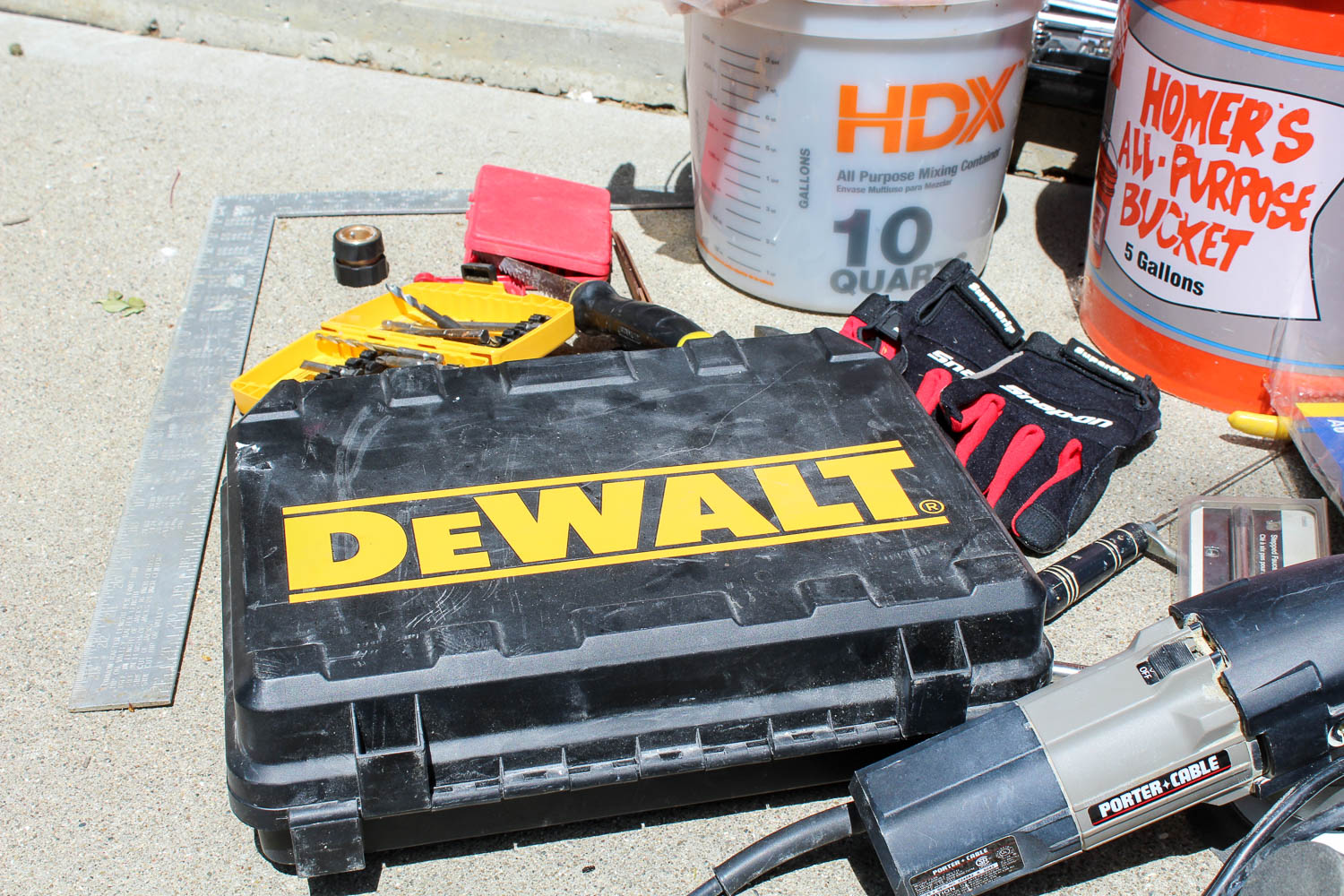 Assortment of Home Improvement Tools