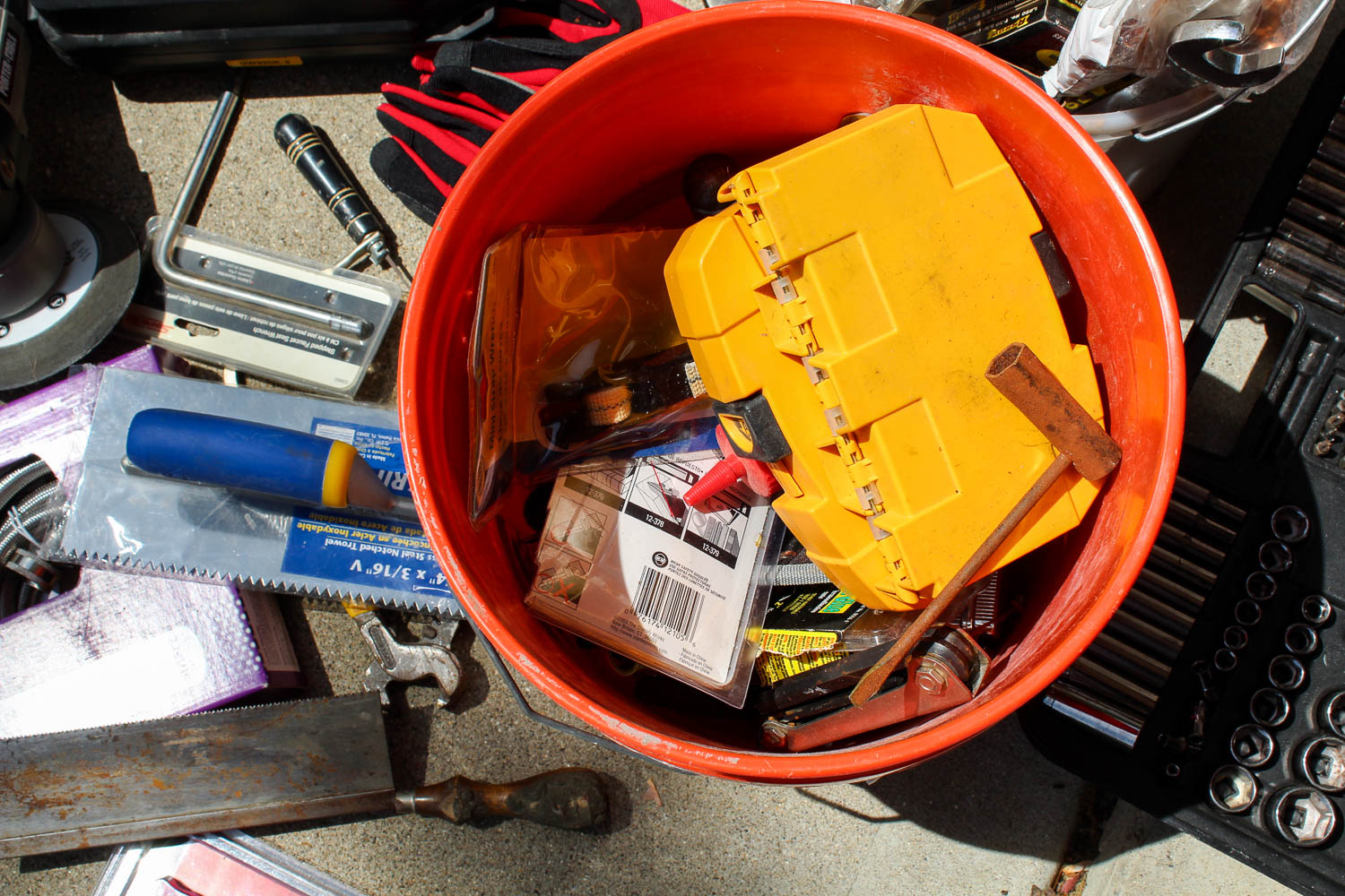 Assortment of Home Improvement Tools