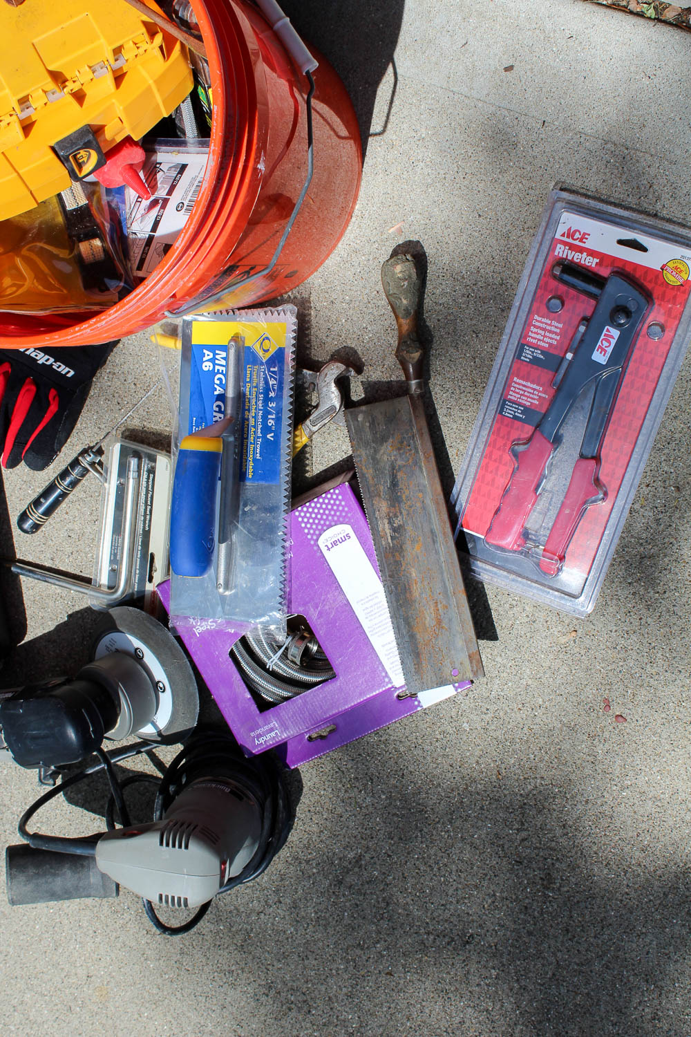 Assortment of Home Improvement Tools