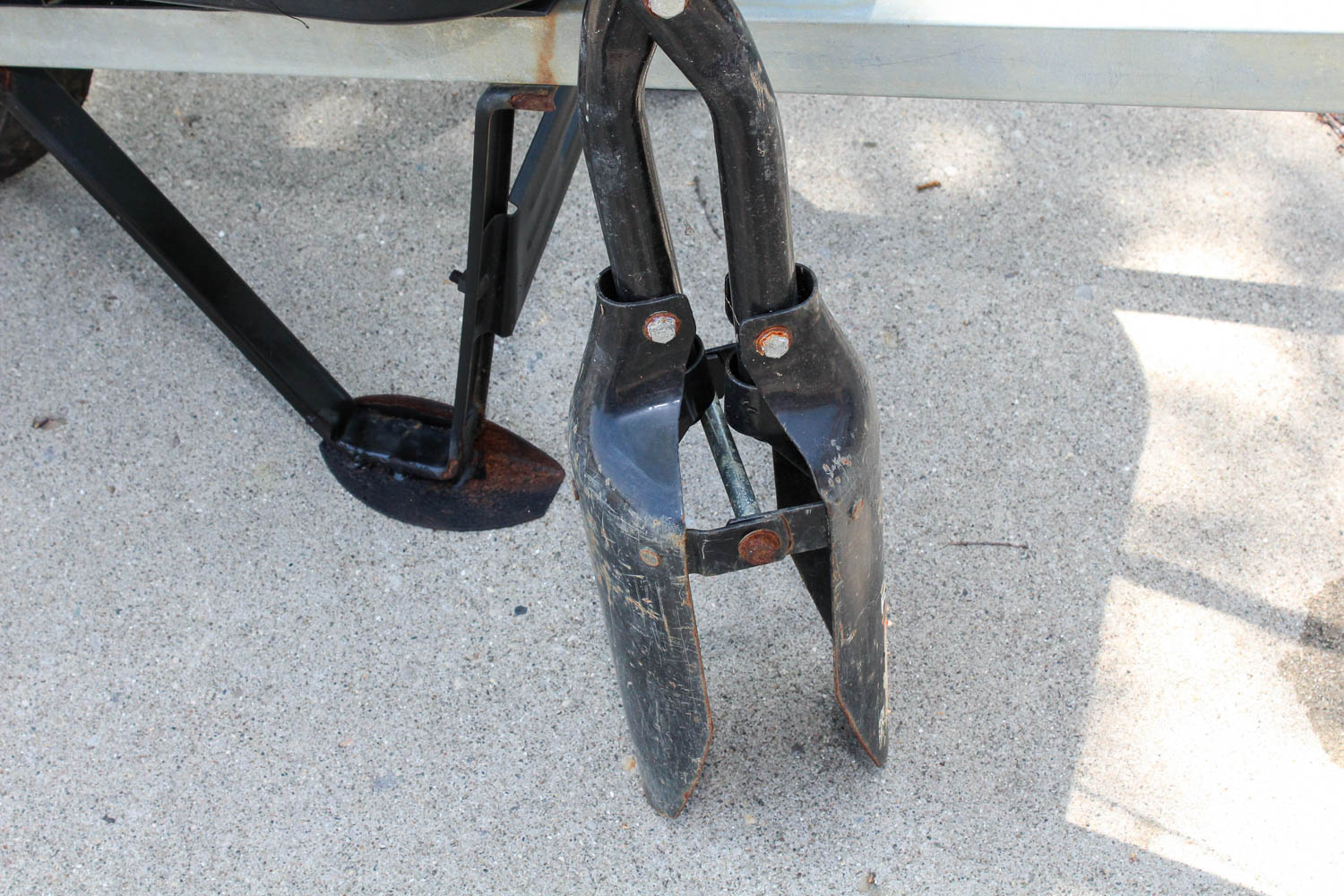 Wheelbarrow with Other Lawn and Garden Tools