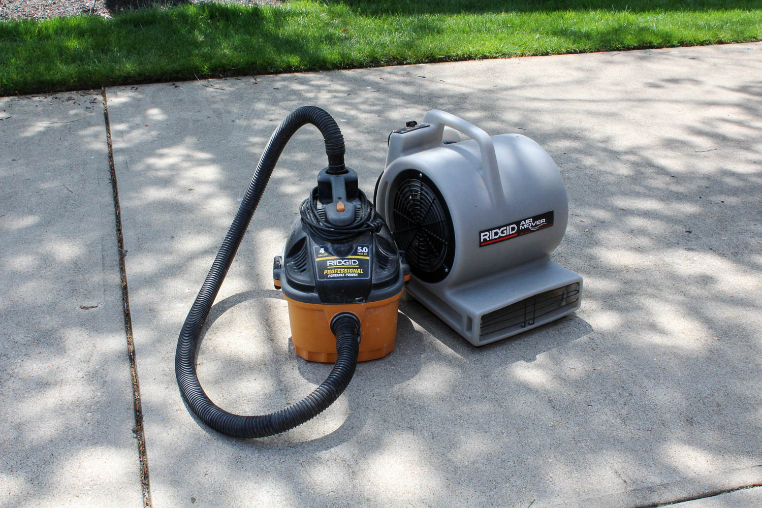 Ridgid 5.0 Wet-Dry Vacuum and Air Mover