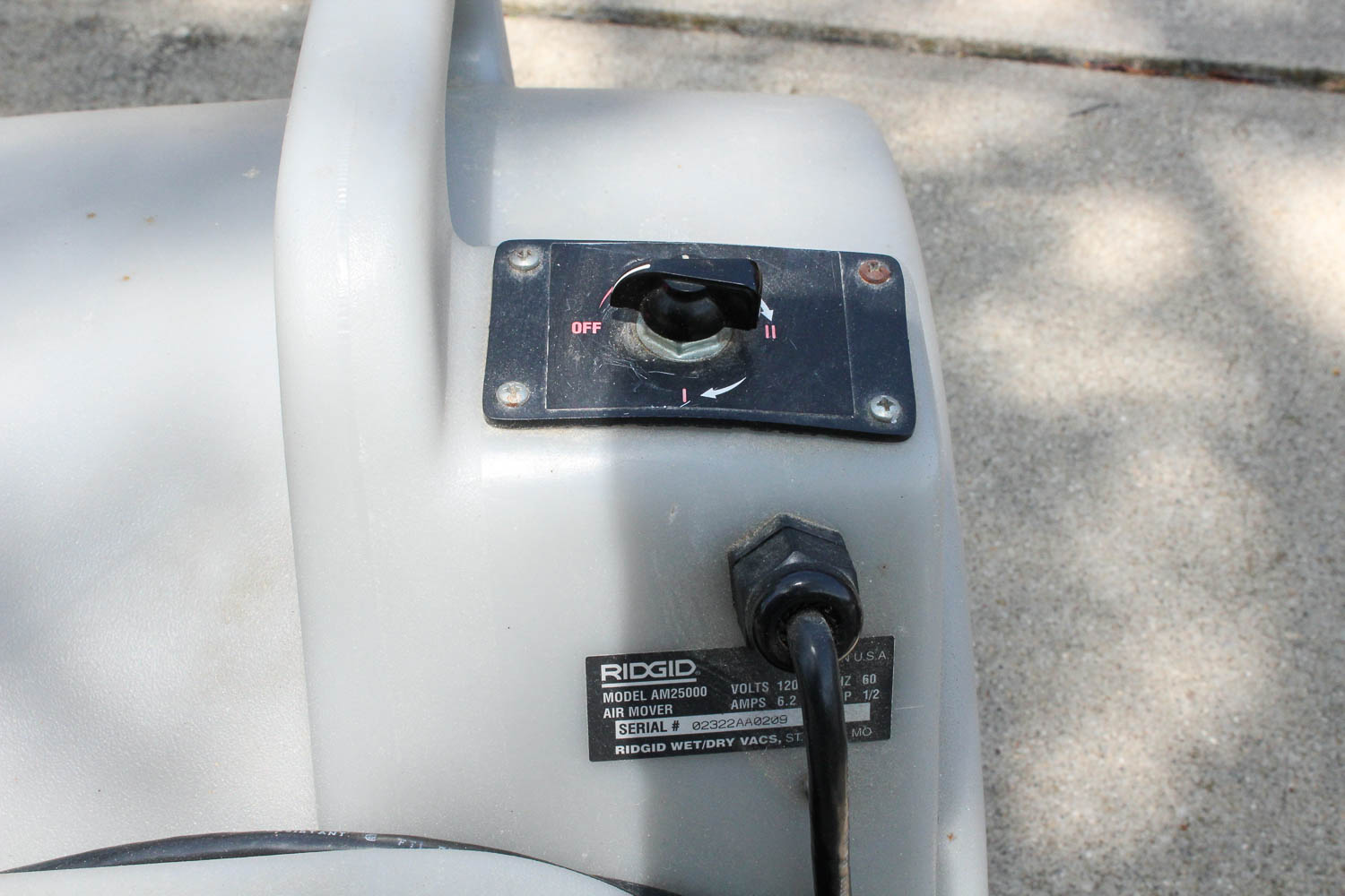 Ridgid 5.0 Wet-Dry Vacuum and Air Mover