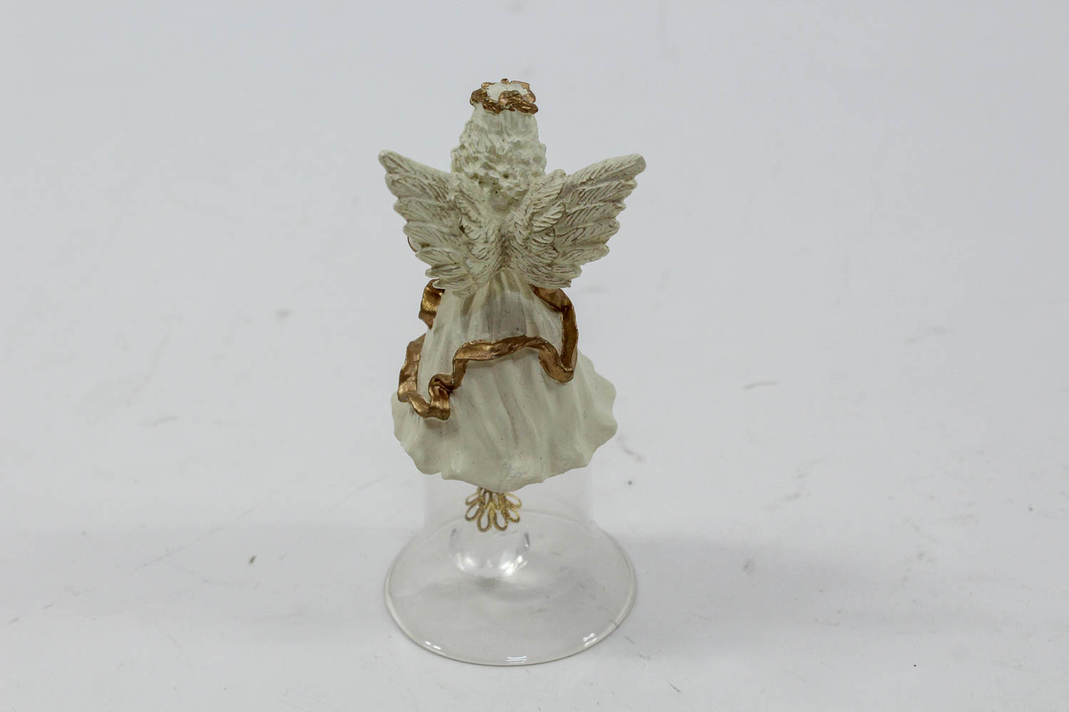 Ceramic Blessing Cup and Booklet with Glass Bell