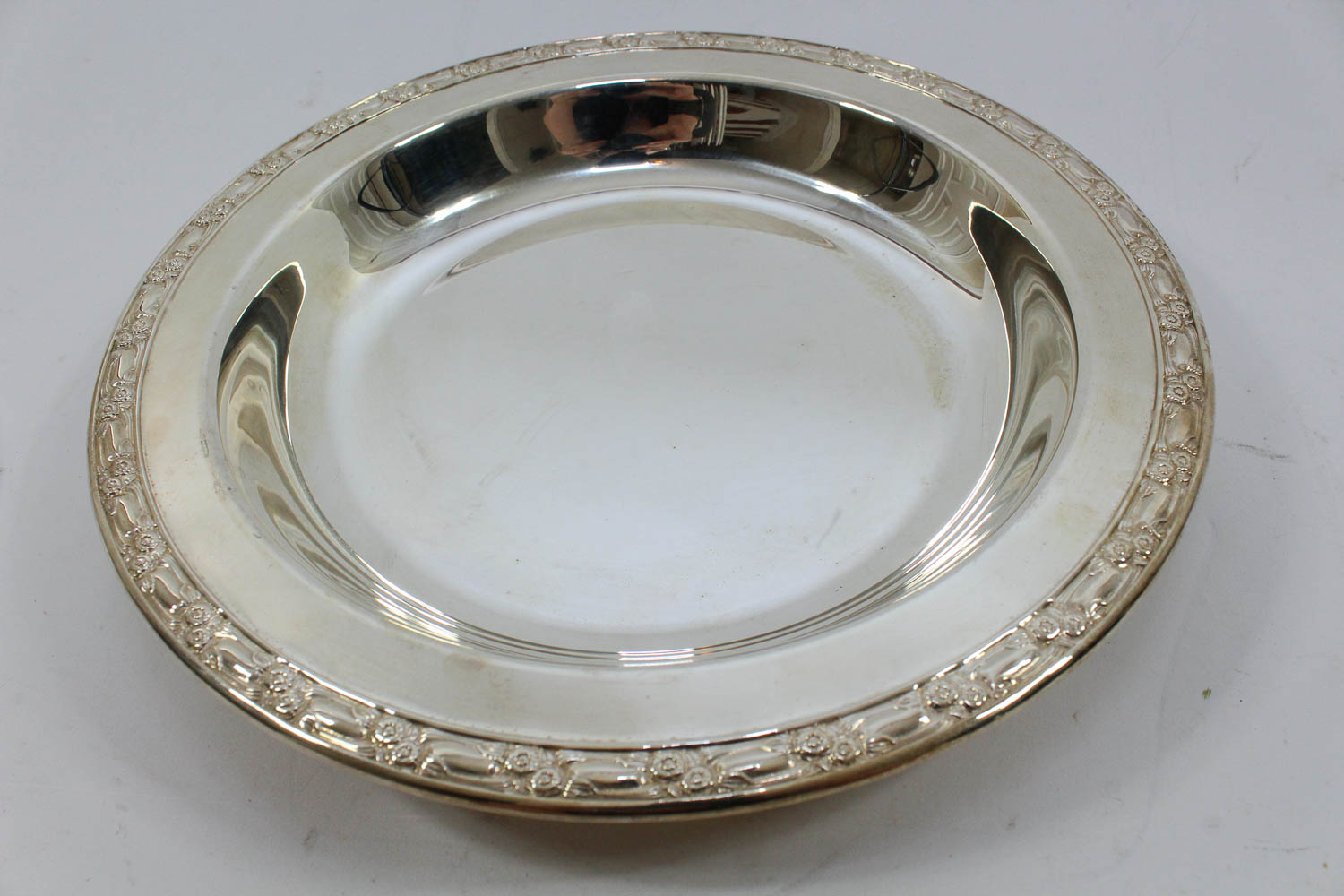 International Silver Company Silver Plate Christmas Platter Set