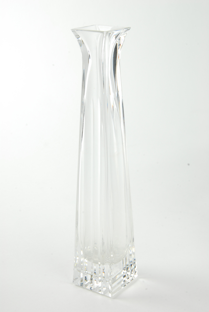 Crystal Vases and Bowl Including Tiffany & Co.