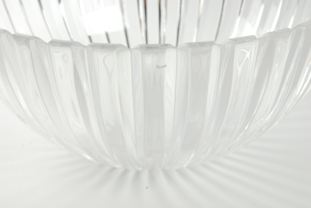 Crystal Vases and Bowl Including Tiffany & Co.