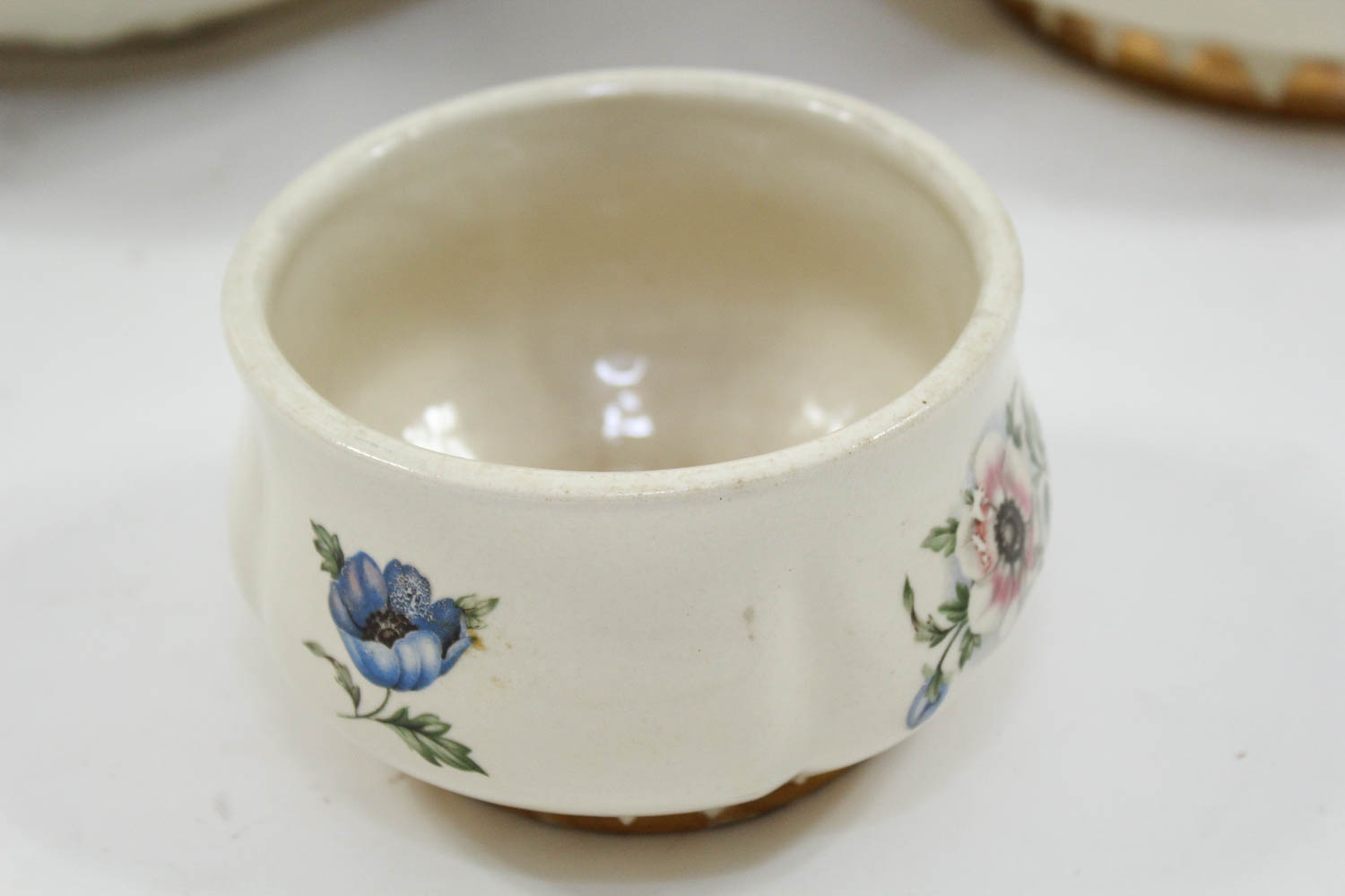 Antique Hand-Painted Floral China