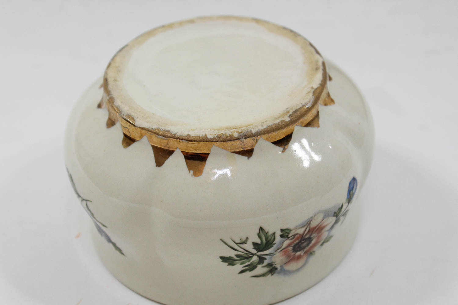 Antique Hand-Painted Floral China