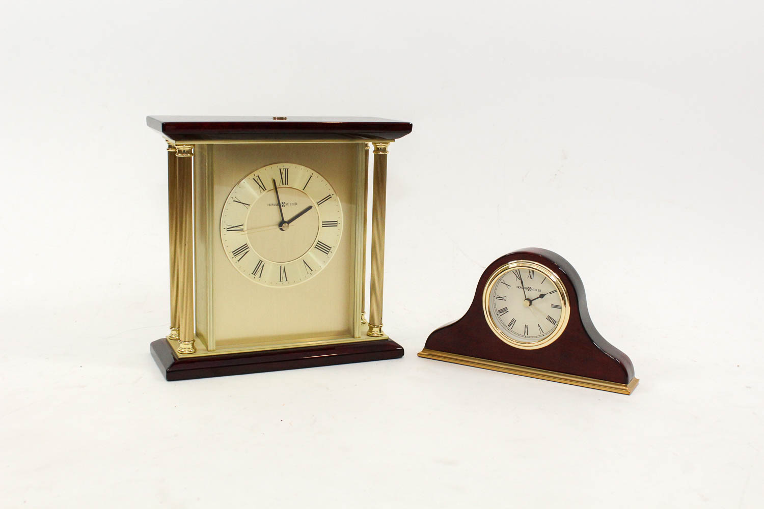Pair of Howard Miller Mantel Clocks