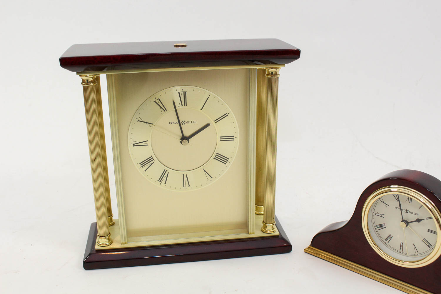 Pair of Howard Miller Mantel Clocks