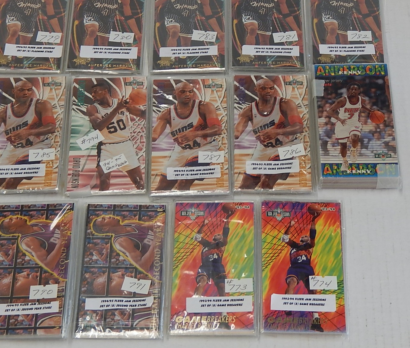 1990s NBA Basketball Card Set Collection - Twenty Count