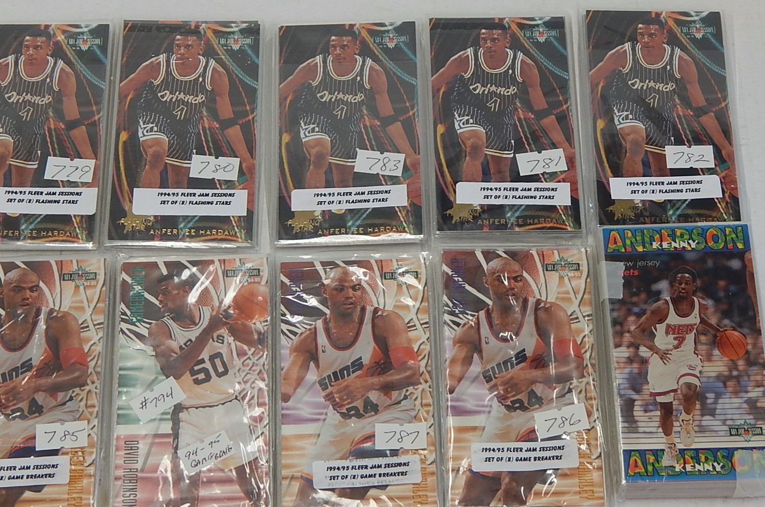 1990s NBA Basketball Card Set Collection - Twenty Count