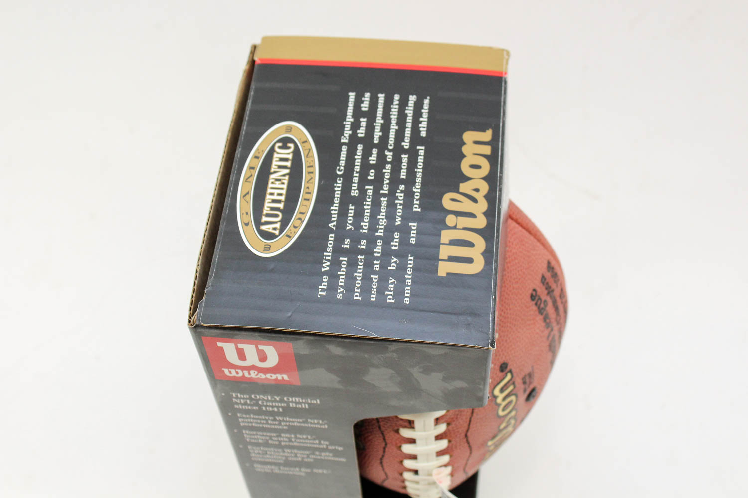 Anthony Munoz Signed Football