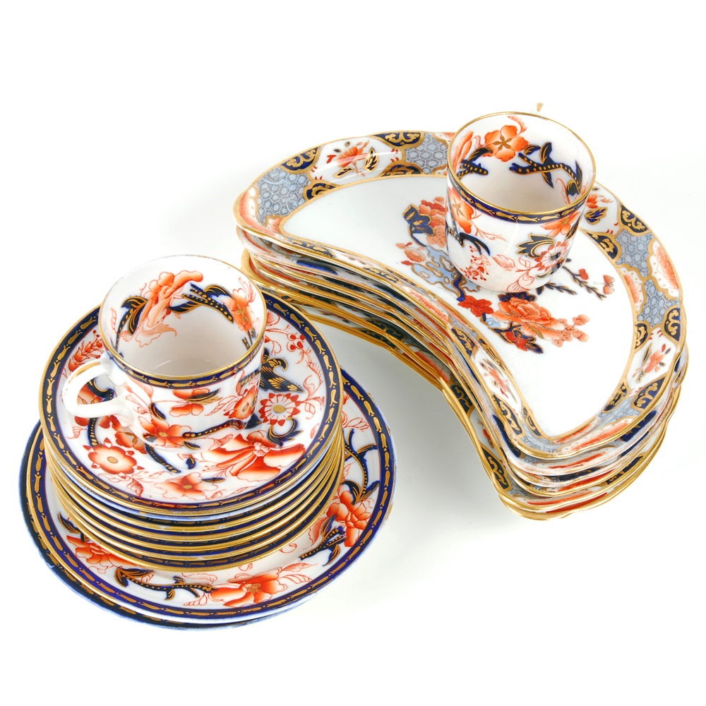 Antique Copeland Spode and Coalport China Sets