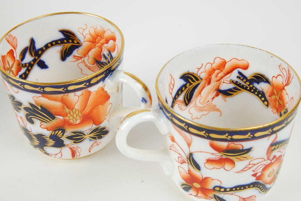 Antique Copeland Spode and Coalport China Sets