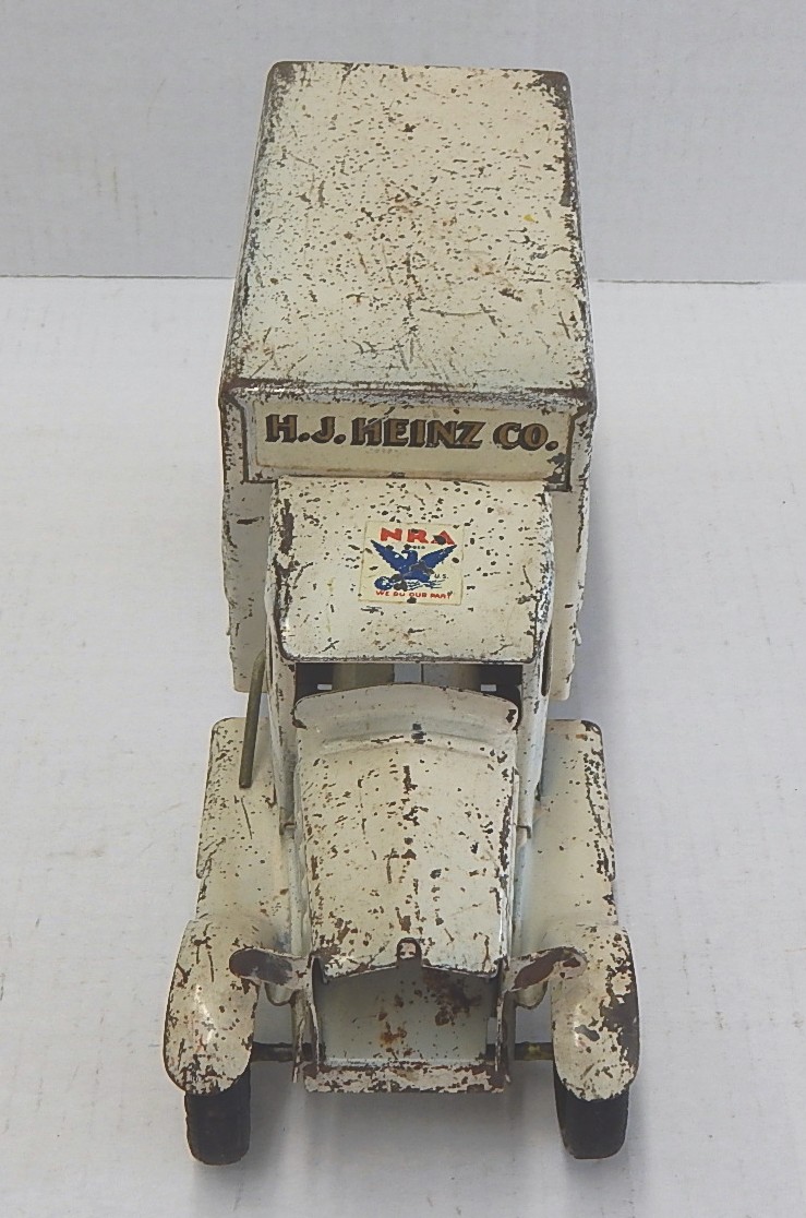 1930s Metal Craft H.J. Heinz Co. Metal Delivery Truck