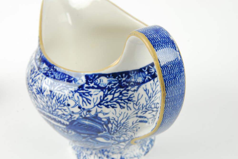 Torquay For Winterthur "Mottahedeh" Reproduction Earthenware Set