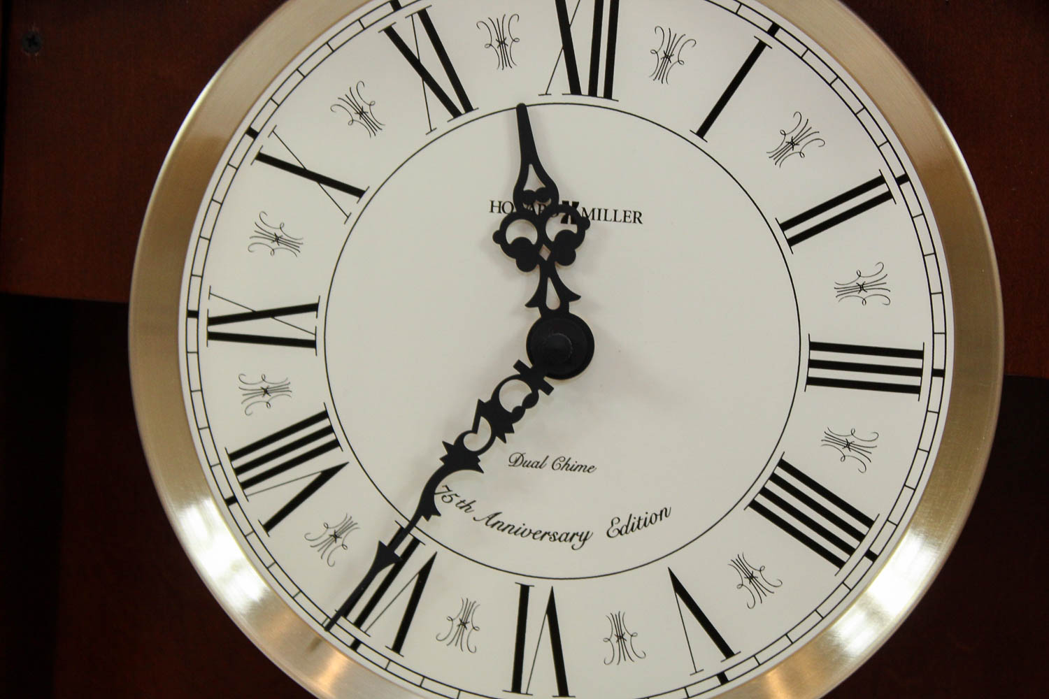 Howard Miller Dual Chime 75th Anniversary Clock