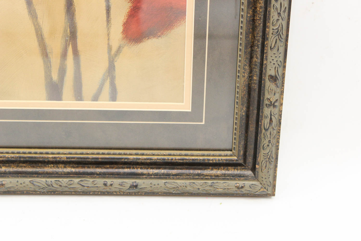 Framed Floral Still Life Poster Print