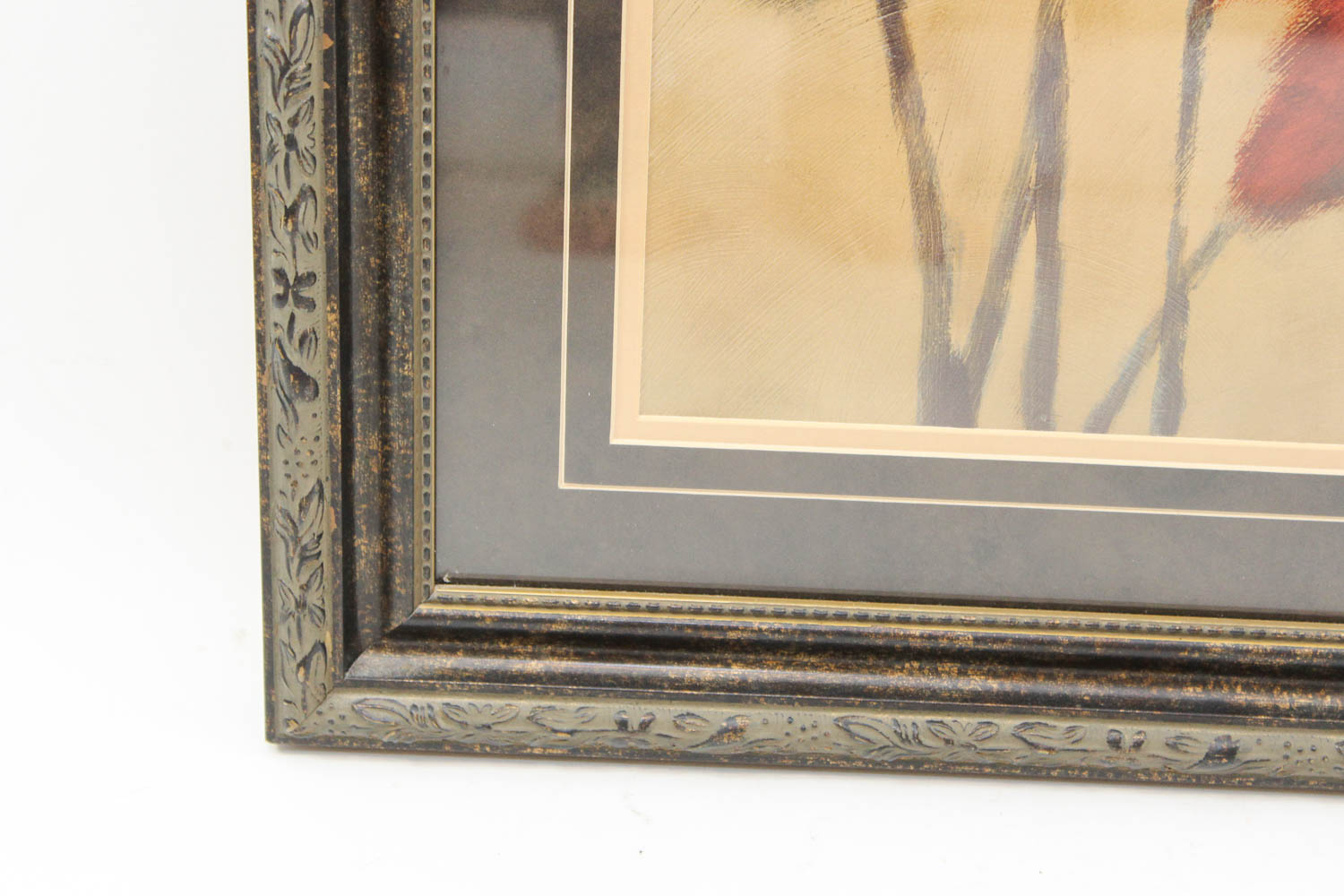 Framed Floral Still Life Poster Print