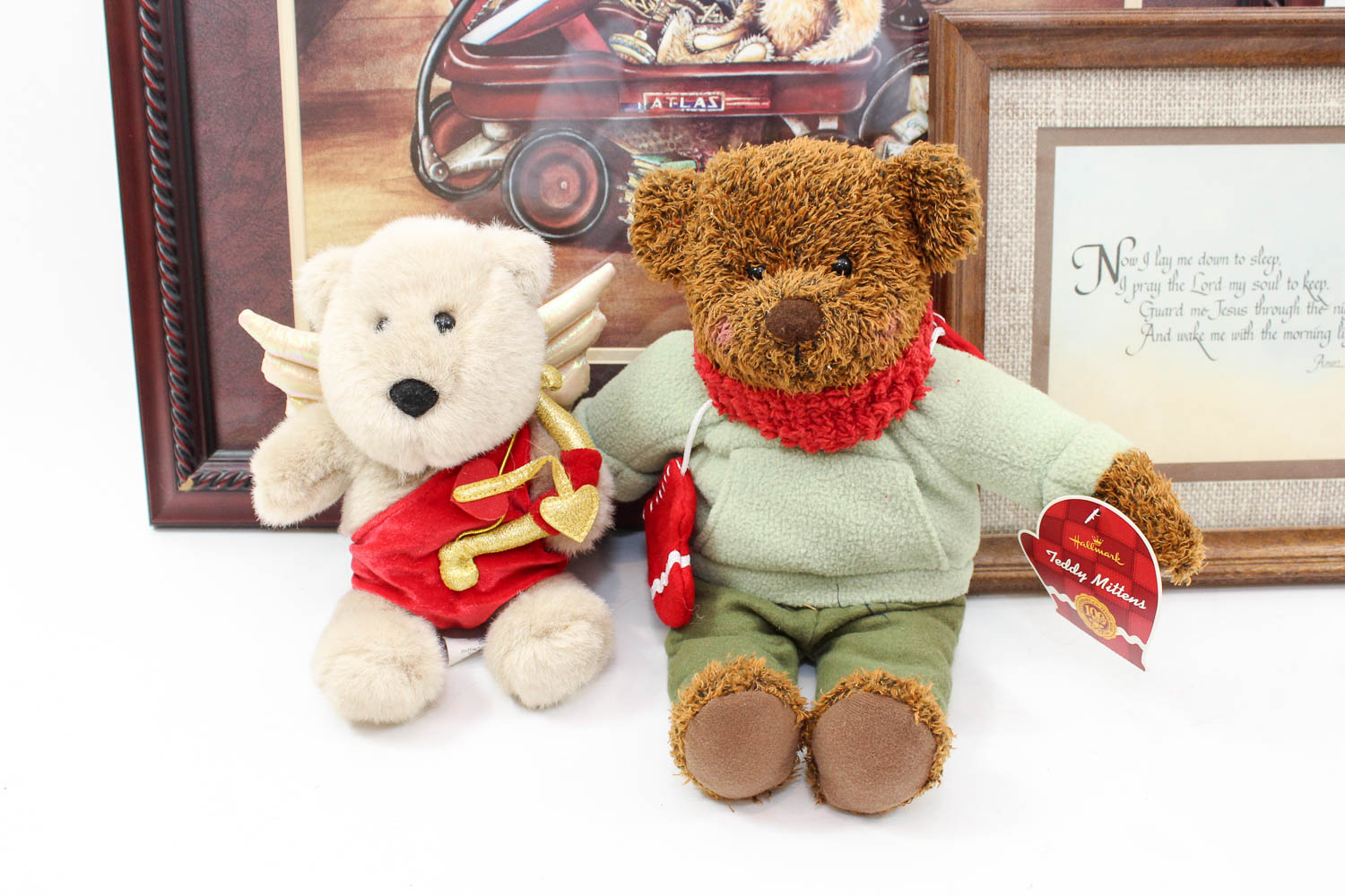 Gay Talbott Boassy Offset Lithograph and Other Teddy Bear Decor