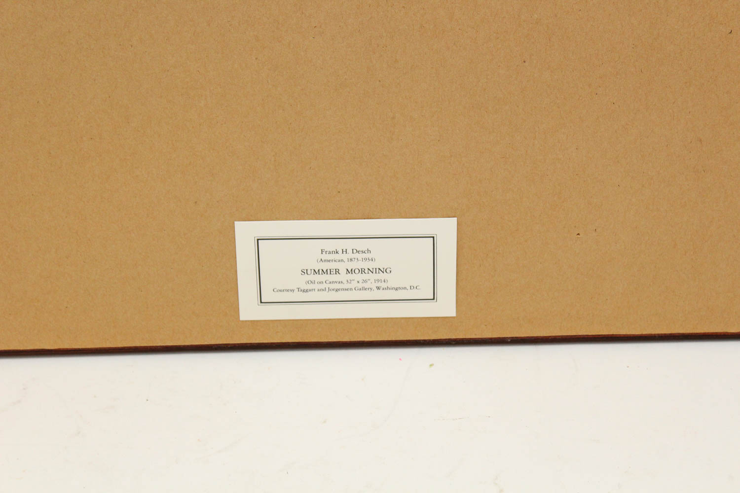 Frank H. Desch Poster Print "Summer Morning"