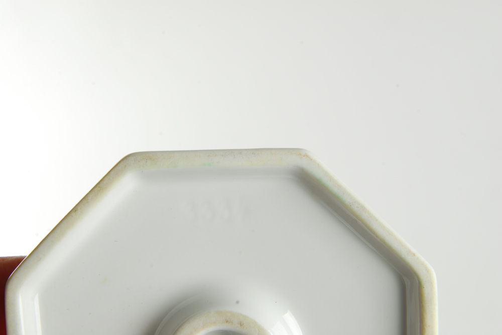 Royal Copenhagen "Brown Iris" Porcelain Candleholders