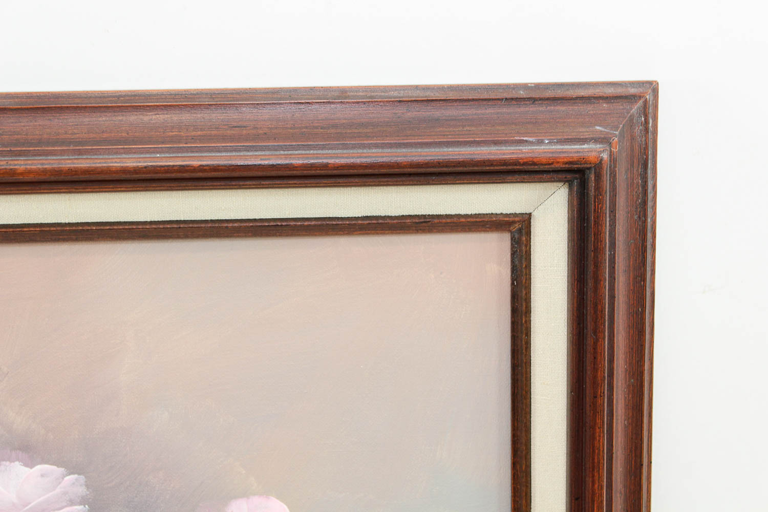 Signed Floral Still Life Oil on Canvas