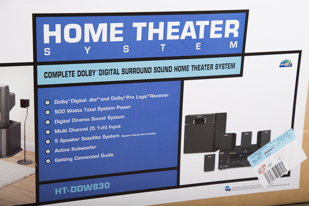 Sony Dolby Digital Surround Sound Home Theater System