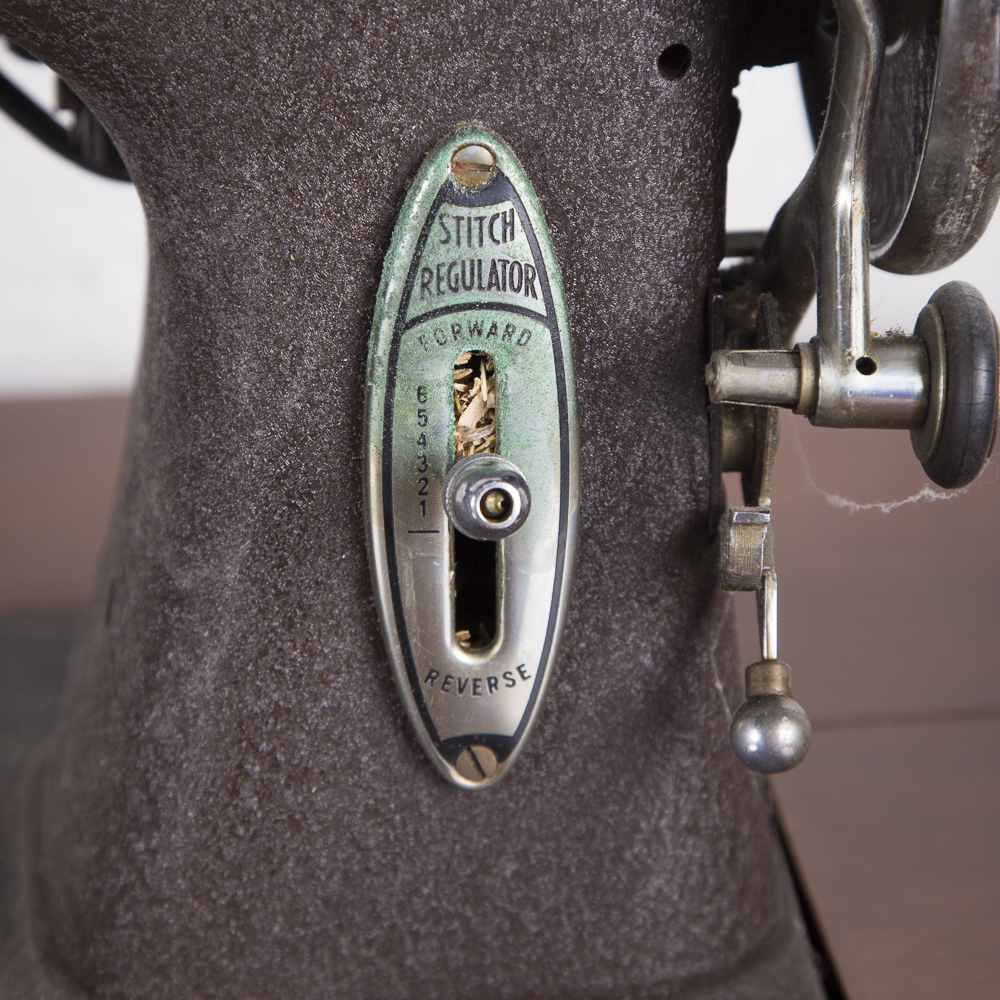 White Sewing Machine Corp. Rotary Electric Model 43 Sewing Machine With Table