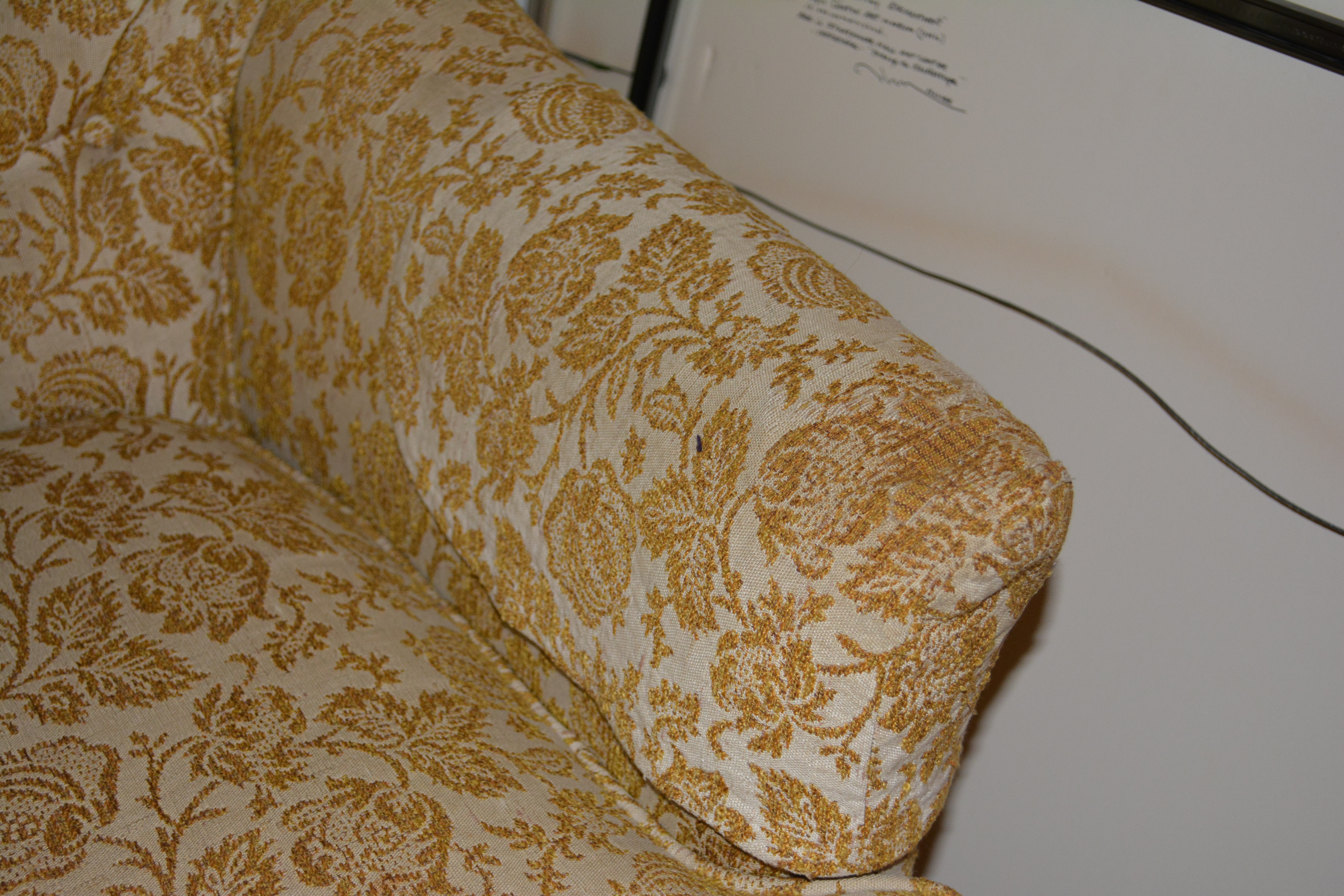 Upholstered Arm Chairs by State of Newburgh