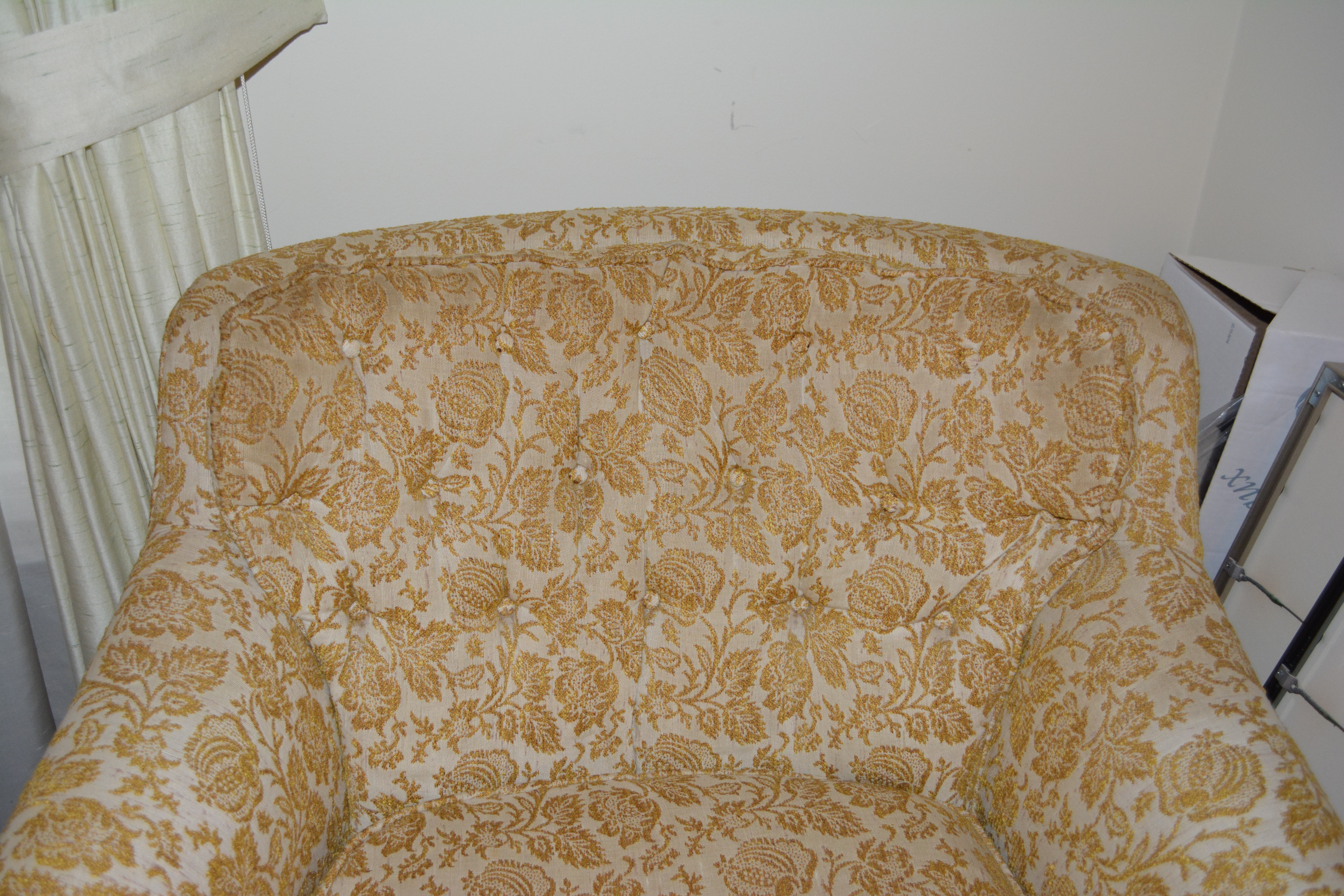 Upholstered Arm Chairs by State of Newburgh