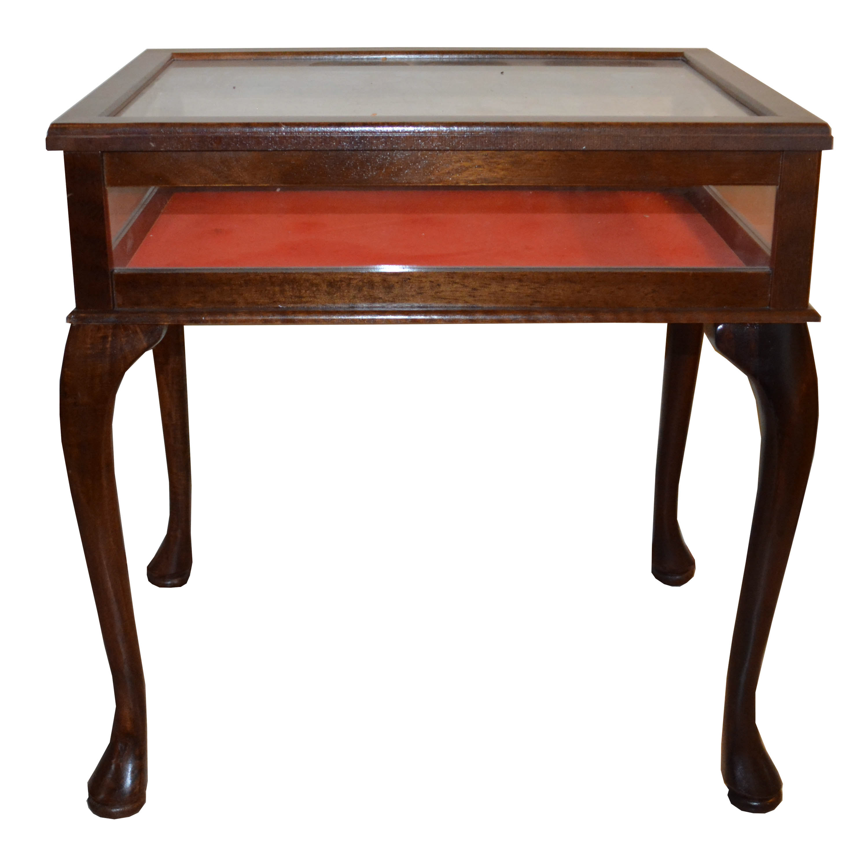 Vintage Queen Anne Style Display Table