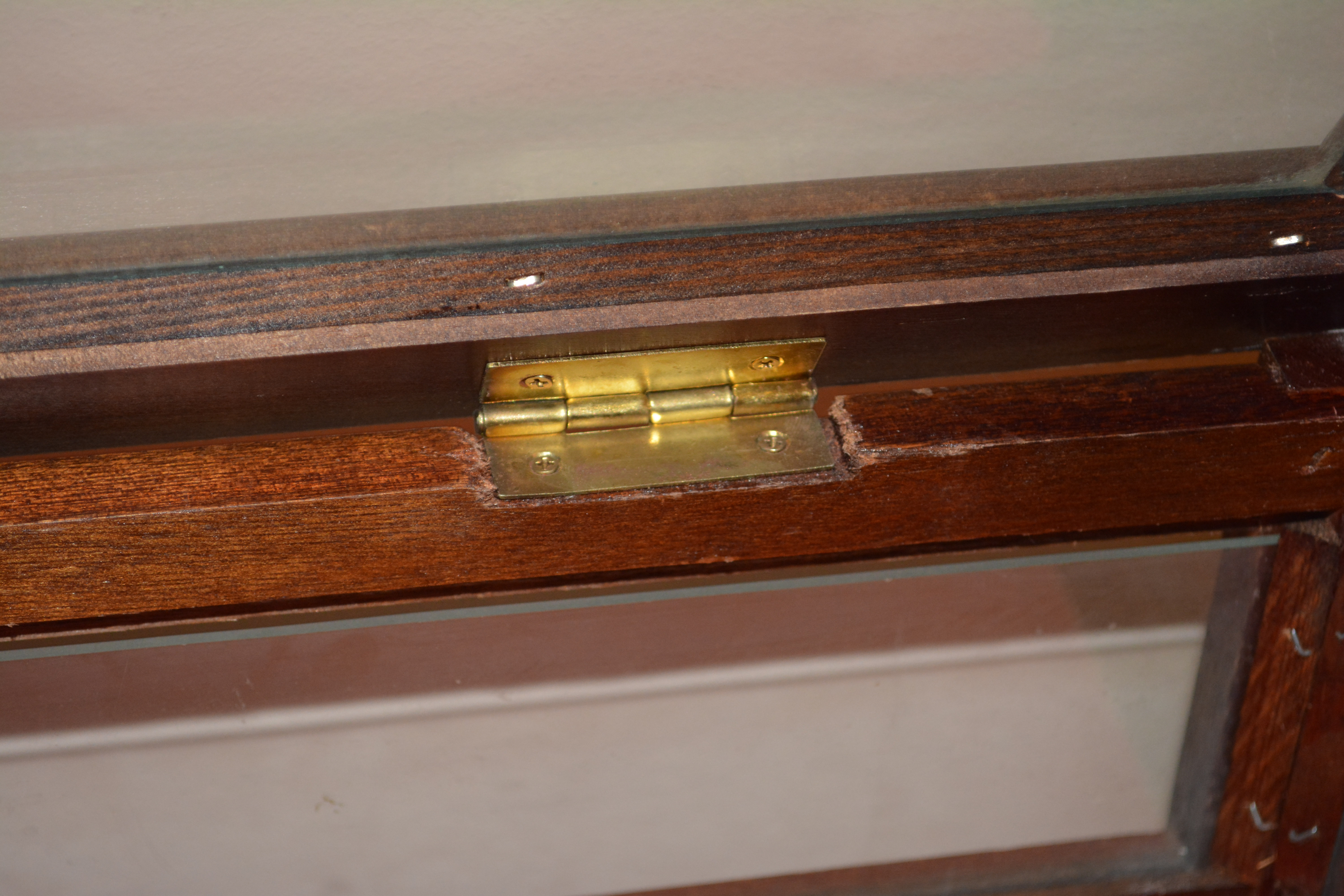 Vintage Queen Anne Style Display Table