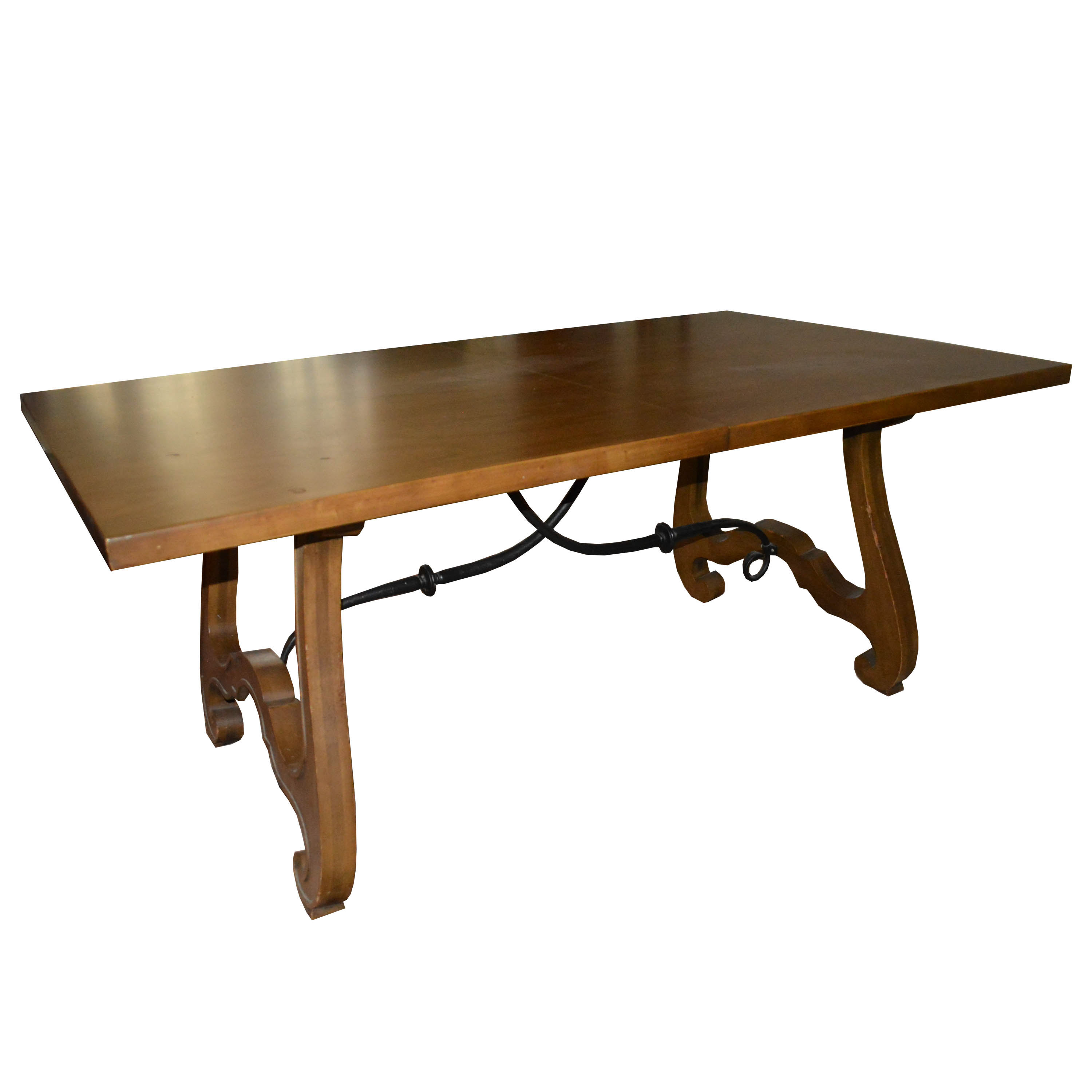 "Esperanto" Dining Table With Leaf Inserts by Drexel